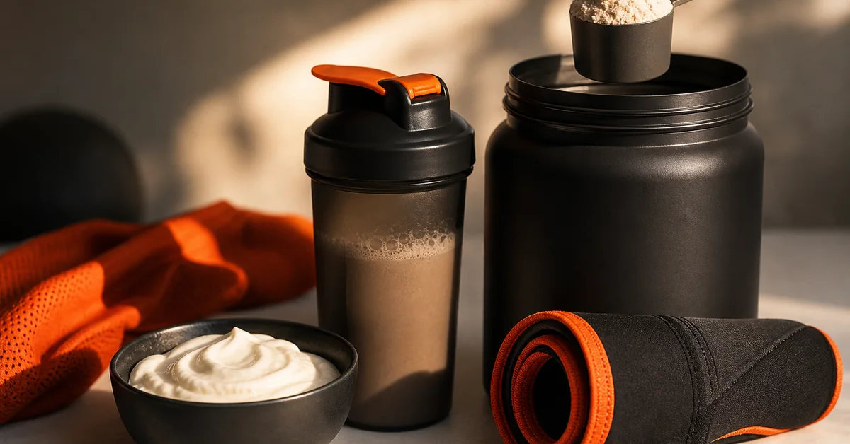 Proteinreiche Mahlzeit zur Regeneration nach dem Lauf